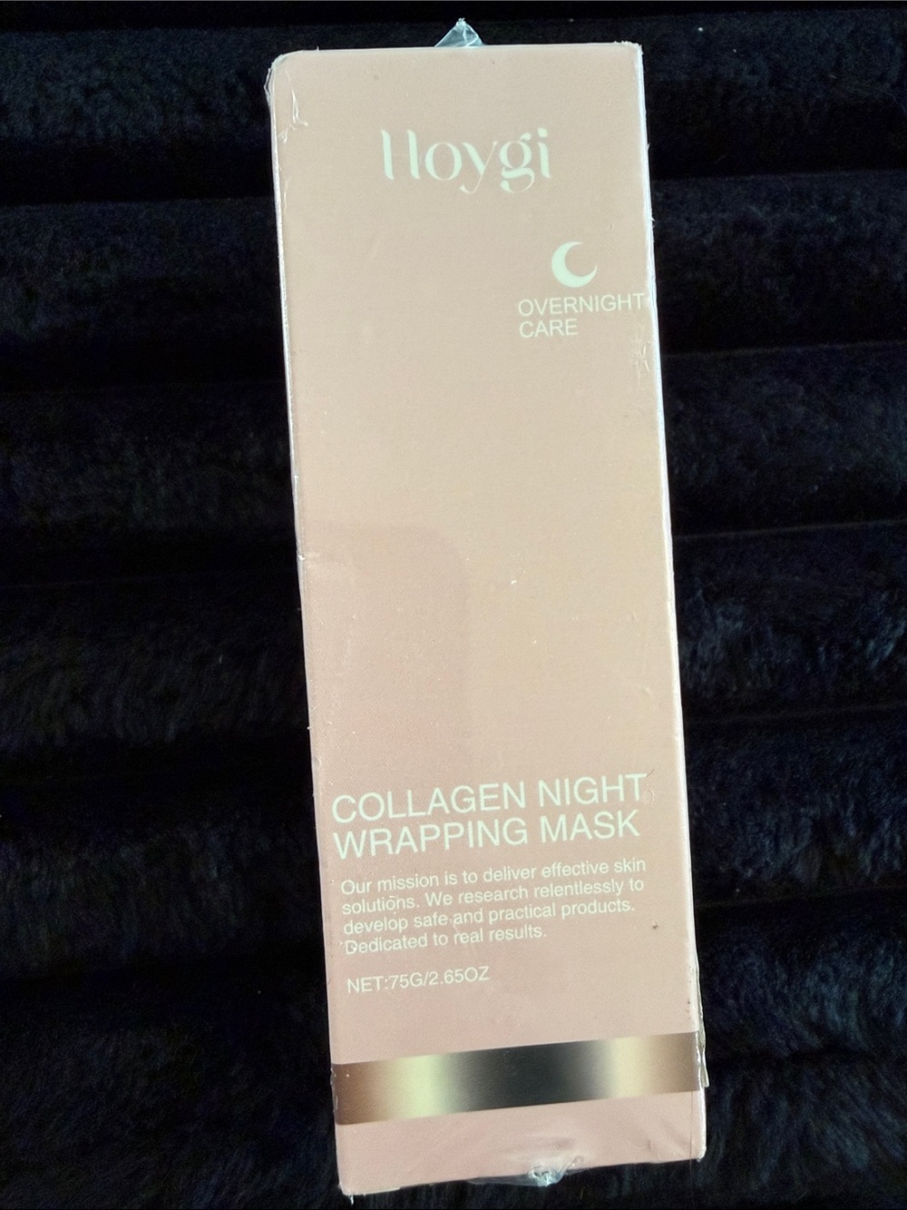 Hoygi Collagen Night Wrapping Mask - Soft Pink Box